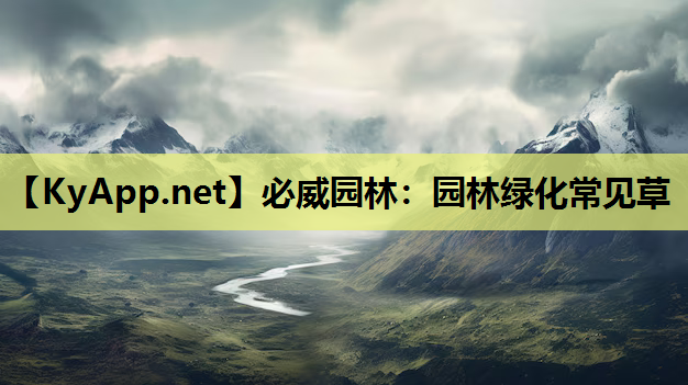 必威园林：园林绿化常见草