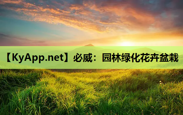 必威：园林绿化花卉盆栽
