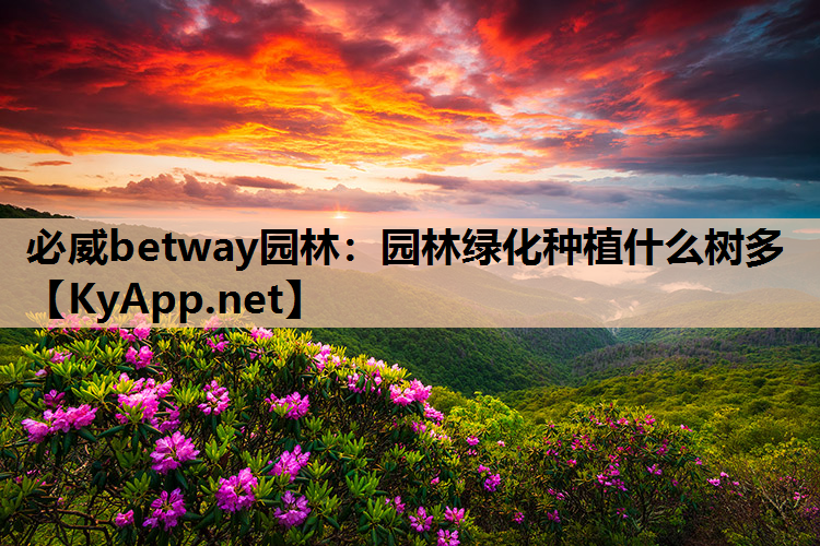 必威betway园林：园林绿化种植什么树多
