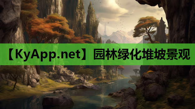 园林绿化堆坡景观