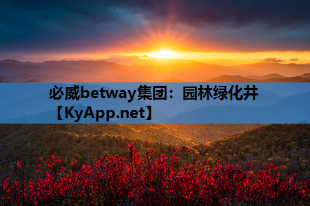 必威betway集团：园林绿化井