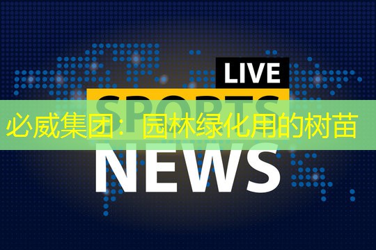 园林绿化用的树苗
