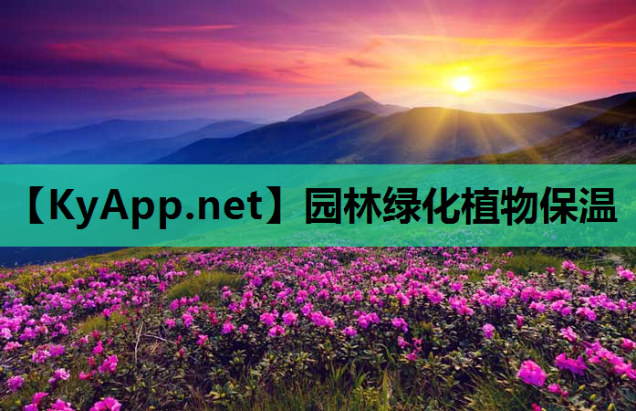 园林绿化植物保温