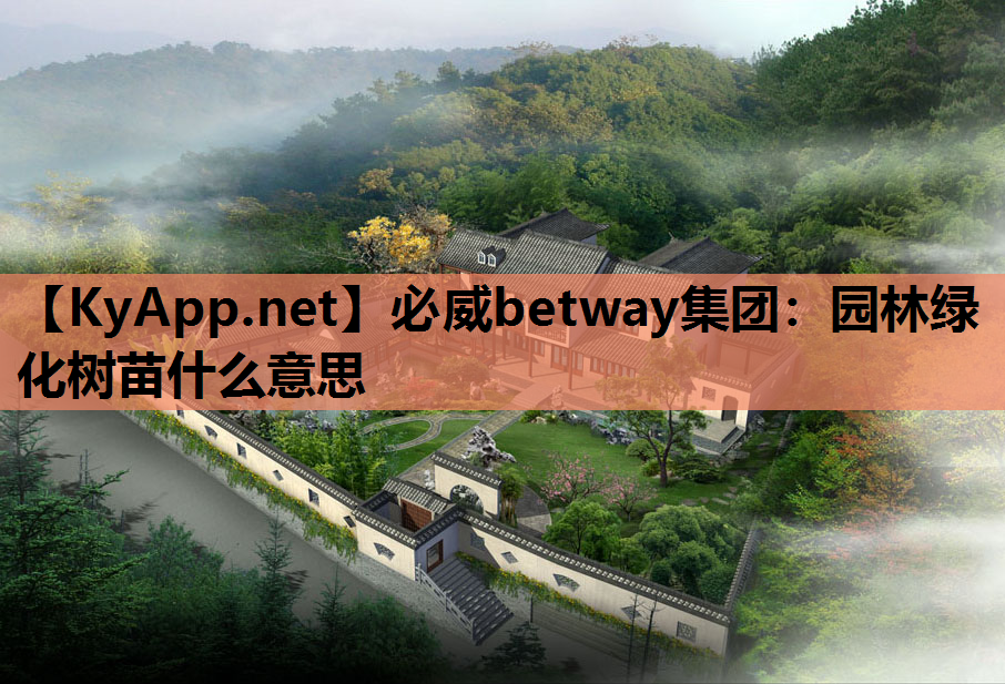 园林绿化树苗什么意思