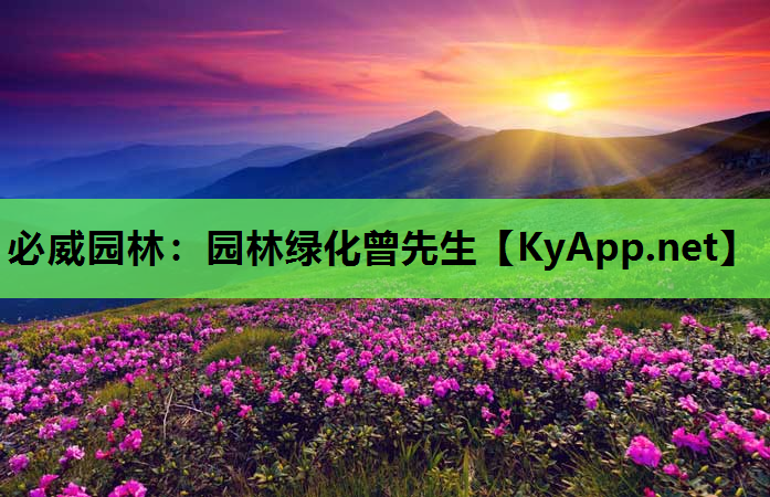 园林绿化曾先生