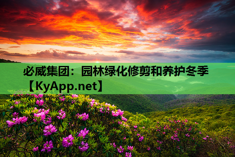 园林绿化修剪和养护冬季
