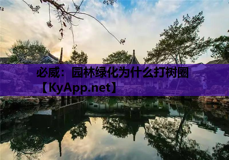 园林绿化为什么打树圈