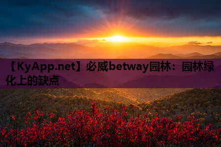 园林绿化上的缺点