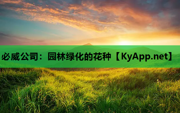 园林绿化的花种