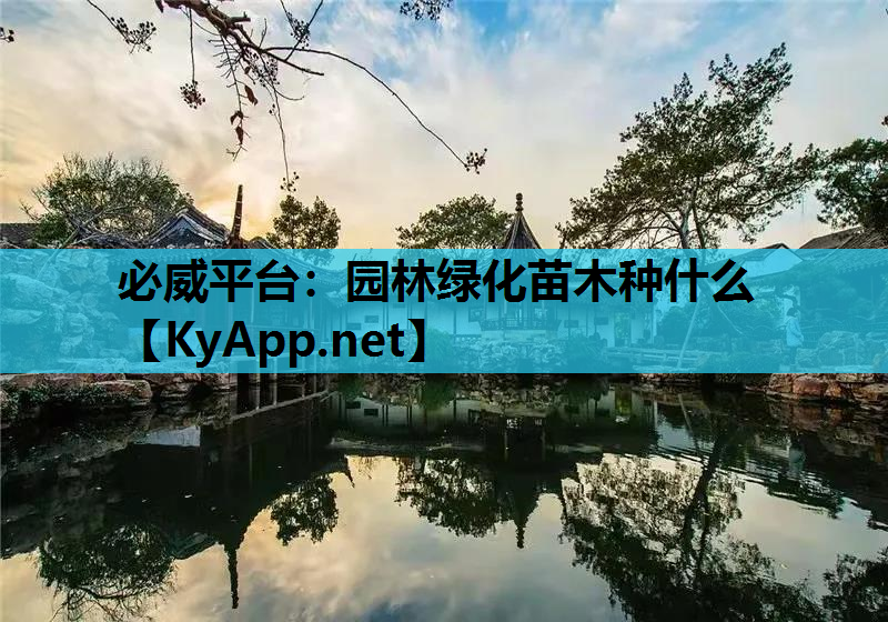 园林绿化苗木种什么